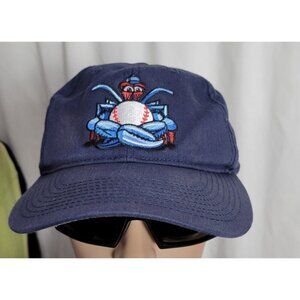 Baseball Hat Cap Lakewood Blue Claws Phillies Minor League Team Outdoor S/M EUC